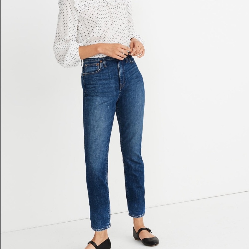 Madwell High Rise Slim boyfriend jean